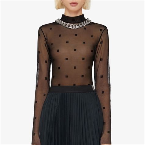 givenchy mesh top|Givenchy tops.